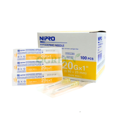 NIPRO NEEDLE 20G ยาว 1 นิ้ว